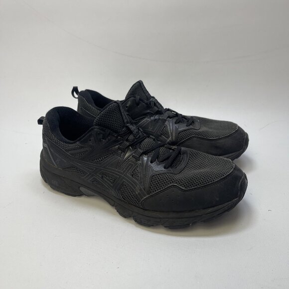 ASICS Men's Gel-Venture 8 Men Sz 11 US Extra Wide Running Shoes Triple Black - Picture 1 of 13